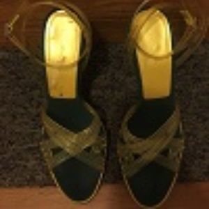 Casadei Jelly Pellame Ankle Strap High Heel Sandal